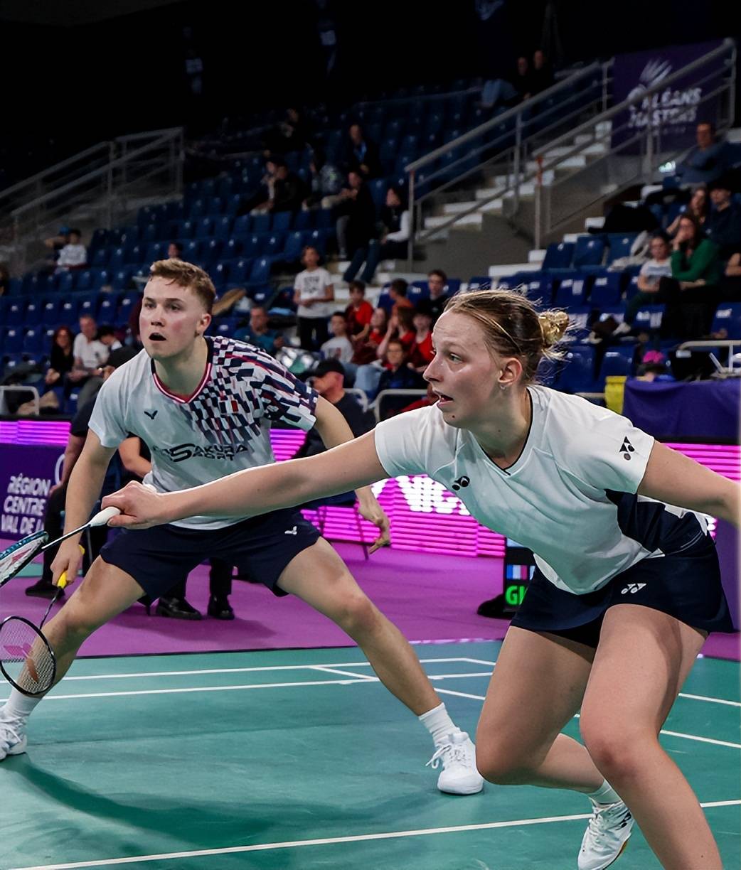 澳大利亚羽毛球选手赛场吸睛