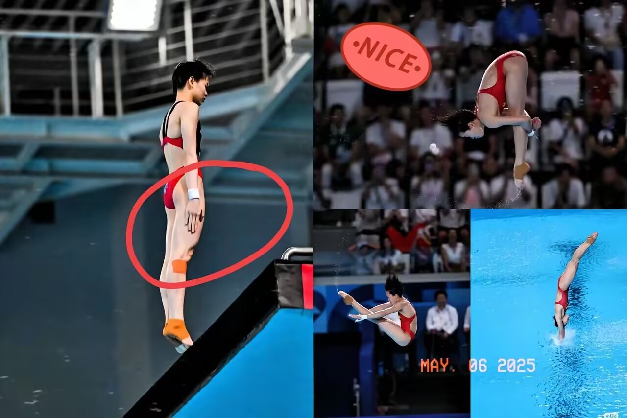 跳水池边战况激烈中国队触底